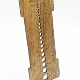 Lykke - Mango Wood Needle sizer and Gauge Tool
