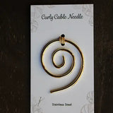 Curly Cable Needle