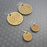 Knit Earrings Large