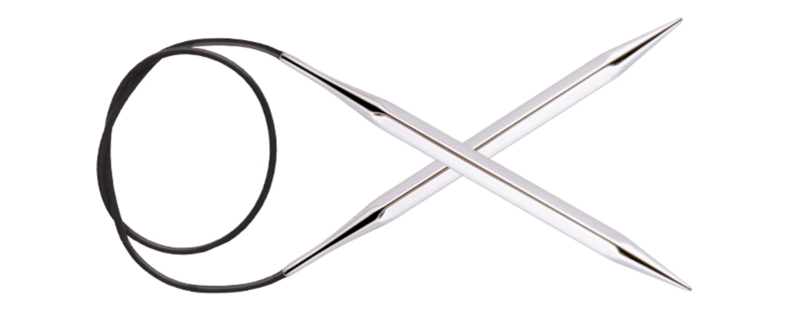 Knitters Pride Nova Cubics Platina - 32"