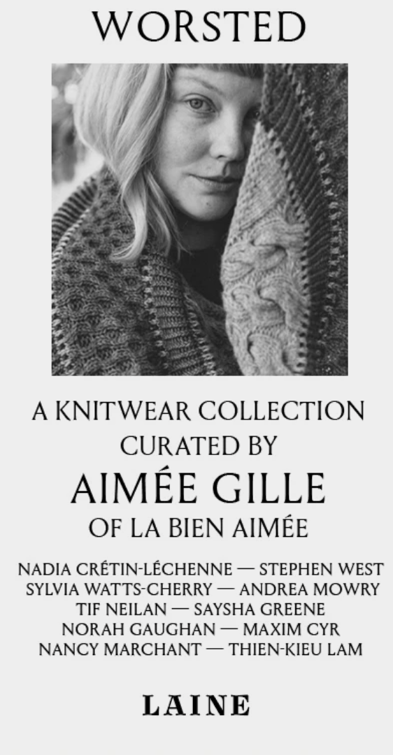 Worsted, A knitwear Collection by Aimee Gille