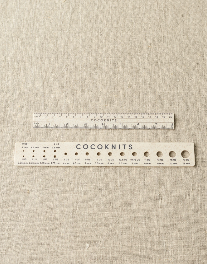 Coco Knits - Ruler and Gauge Set