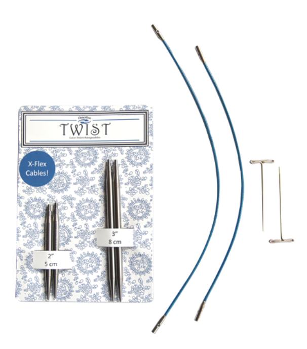 Twist lace combo set needles n° 2 - 3.25 - woolinspires