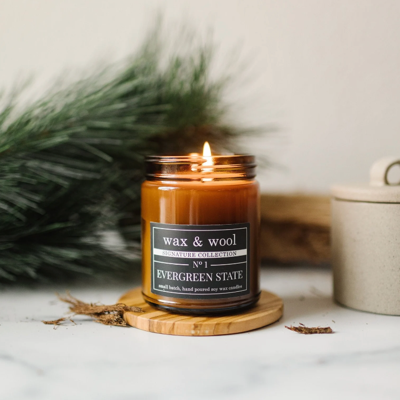 Wax and Wool Candles